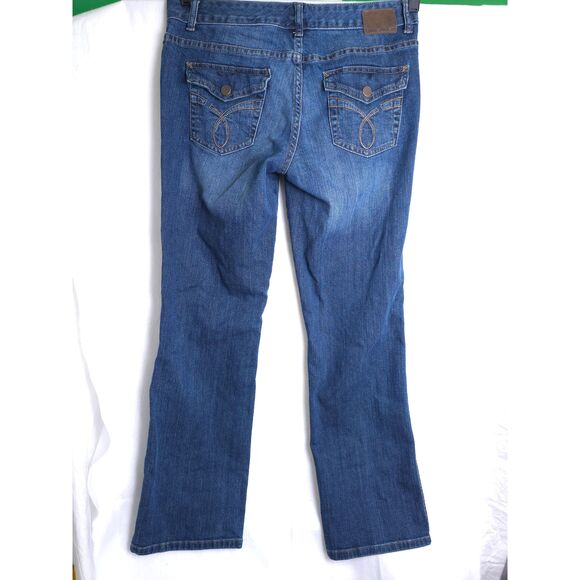 Calvin Klein Jeans Women's Size 10 Lean Bootcut Denim - Picture 9 of 12